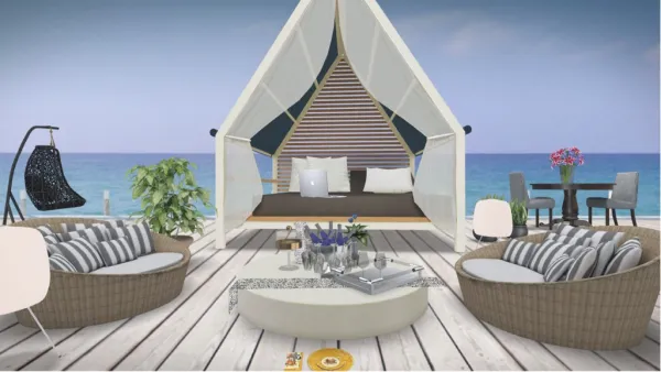 Professional interior design created with Homestyler 3D design software