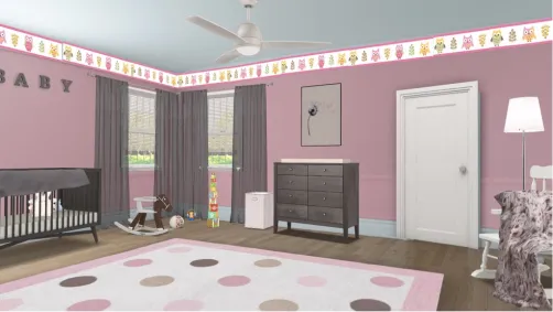 baby girl bedroom