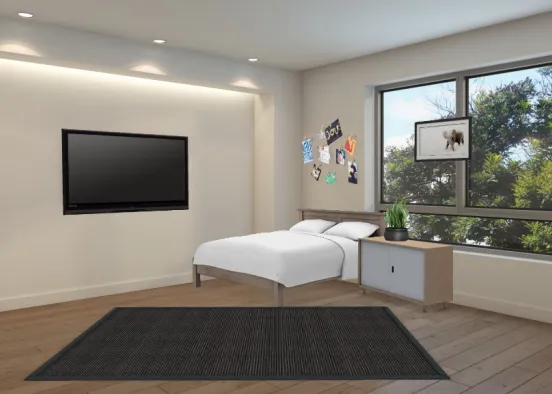 Kennedi's Bedroom Idea Design Rendering