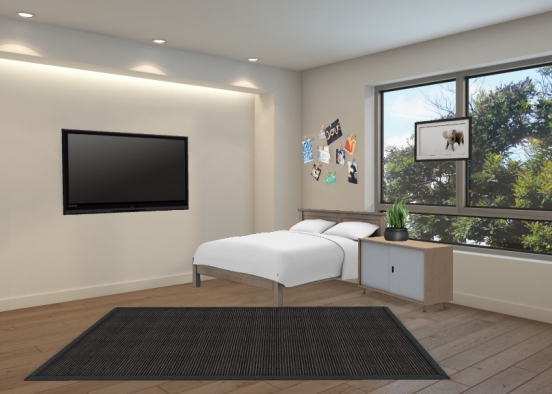 Kennedi's Bedroom Idea Design Rendering