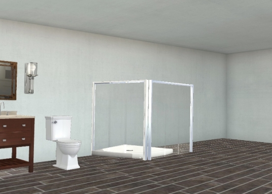 Costin bathroom  Design Rendering