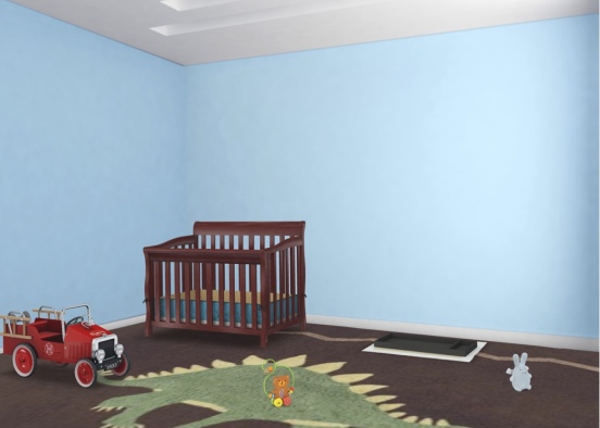 babyboy nursery  Design Rendering