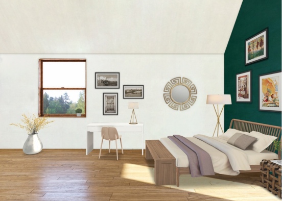 Dream farm bedroom Design Rendering