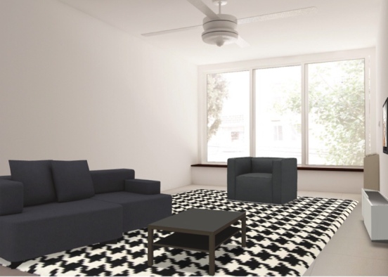 Sitting Room 🏠 Design Rendering