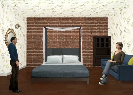 Dinesh -new bed room- Design Rendering