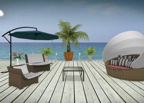 Beach , outdoor , sun, sea , wonder☺ Design Rendering