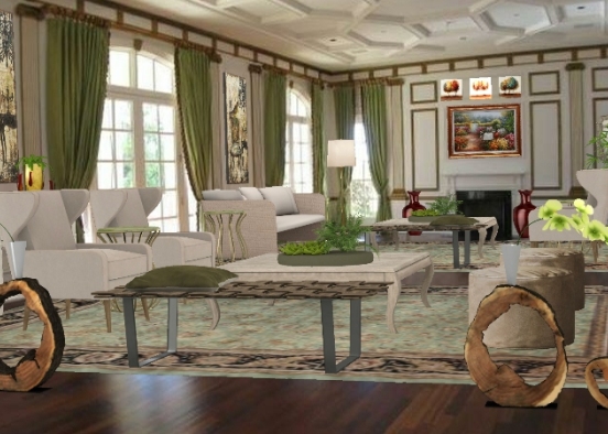 Supersize my living room! Design Rendering