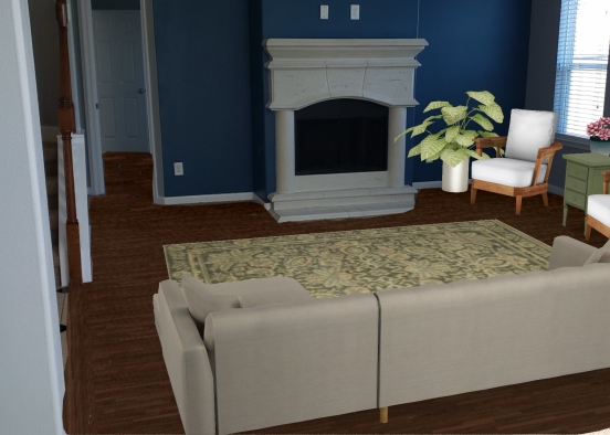 Stamford oaks livingroom Design Rendering
