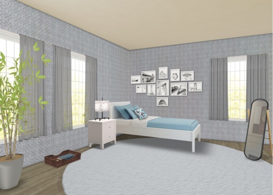 Lilly’s basic bedroom  Design Rendering