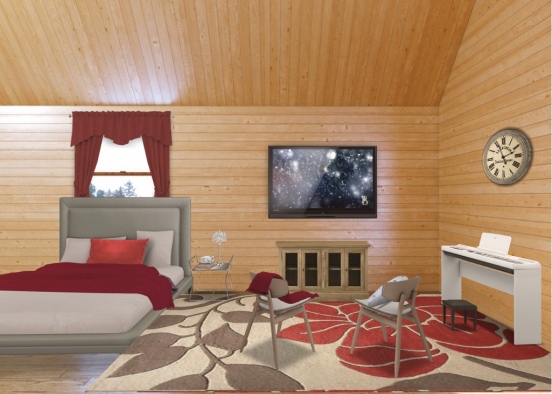 this a teen room  Design Rendering