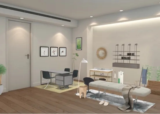 therapy room  Design Rendering