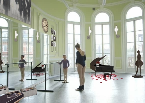 Private ballet lessons Design Rendering