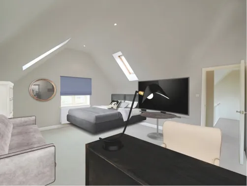 simple but modern hotel