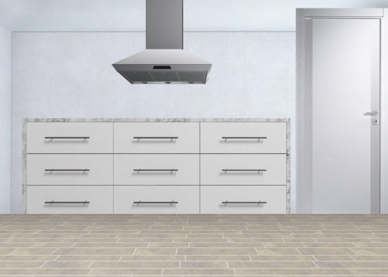 Right wall kitchen 2 Design Rendering