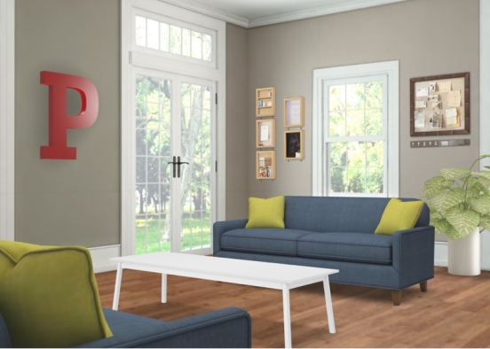 PAisleys living room Design Rendering