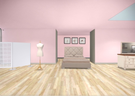 Lovely room Design Rendering