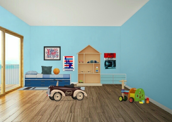 Chambre enfant Design Rendering