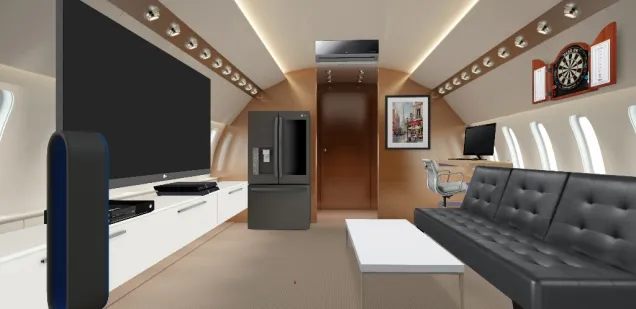 Private Jet Modern Design