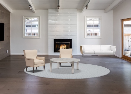 #living room design  Design Rendering