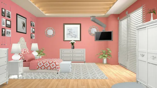 Beach condo bedroom
