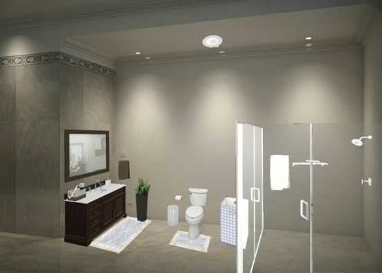 Banheiro 🚿🛁 Design Rendering