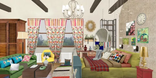 Bohemian style 