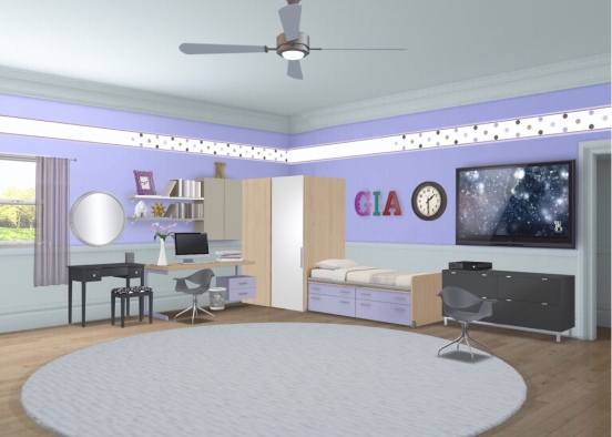 G’s Room  Design Rendering