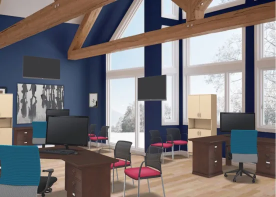 # office  Design Rendering