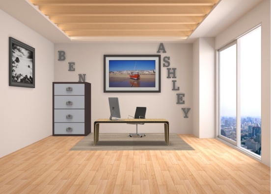 normal couples office Design Rendering