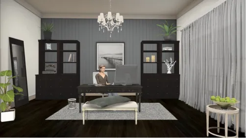 Grey office 