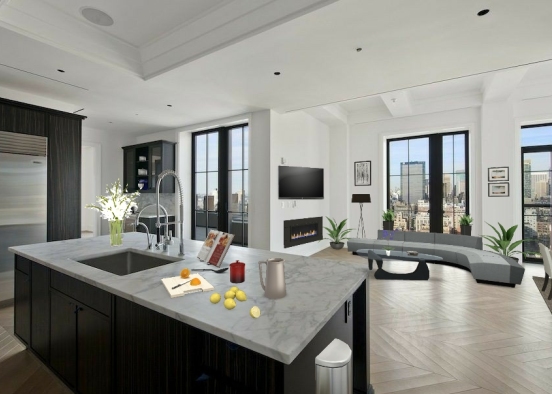 Penthouse Luxury Design Rendering