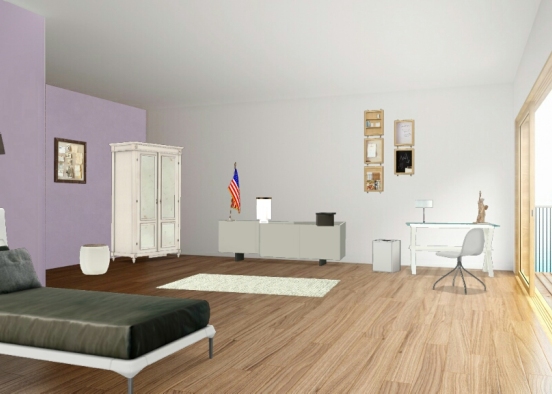 Chambre fille1 Design Rendering