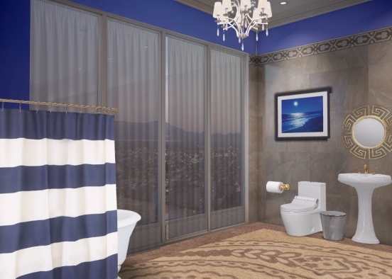 Best luxury bathroom ever! Design Rendering