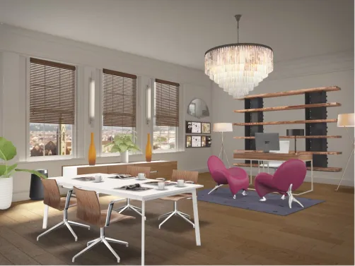 purple office
