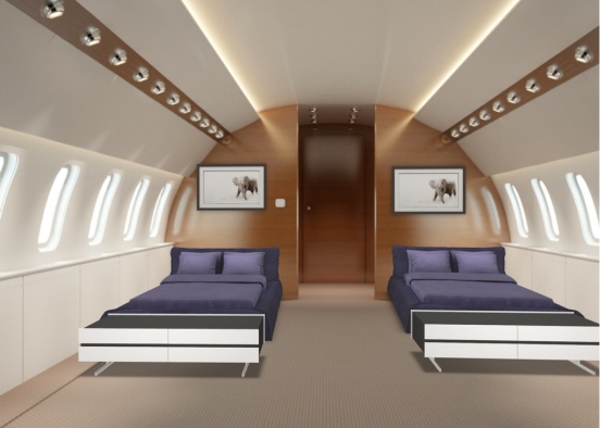 the O.G. private jet Design Rendering