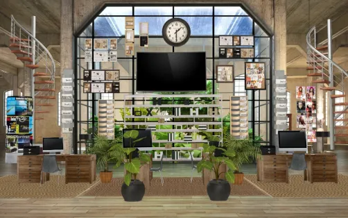 Green office🌳🌳🌳