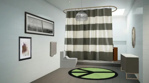 Gray Bathroom