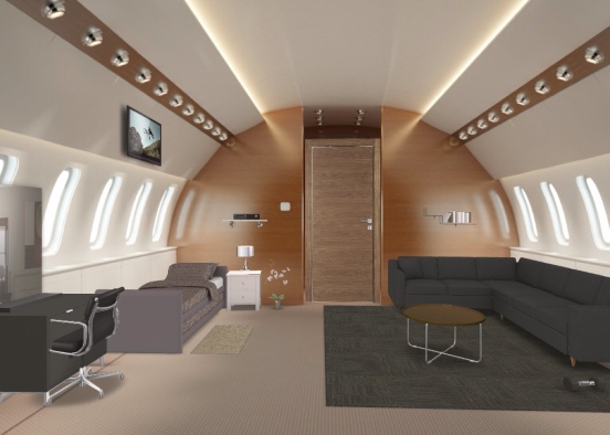 Jet privado Design Rendering