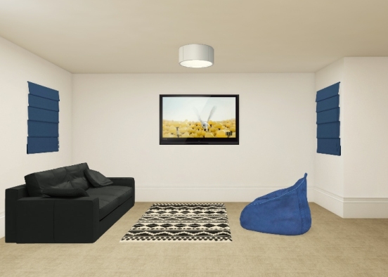 My Living Room Design Rendering