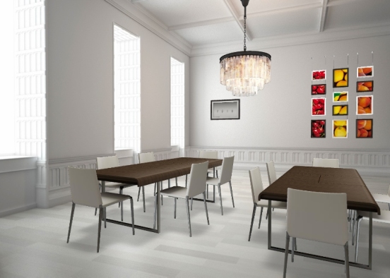 Moonrose dining room Design Rendering