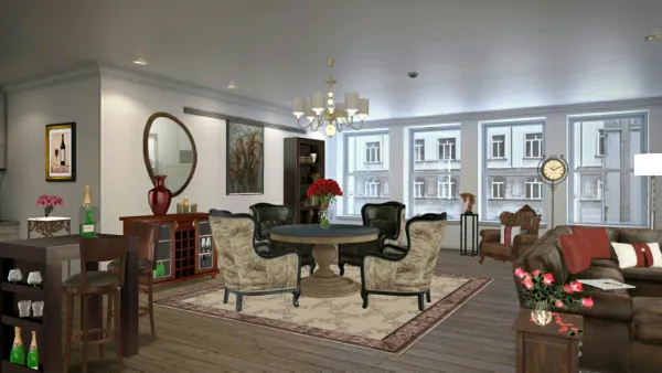 Professional interior design created with Homestyler 3D design software