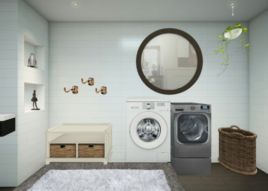 Laundry  Design Rendering