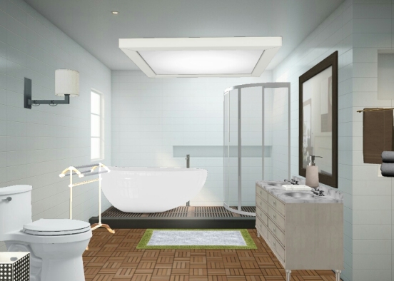 Bathroom..❤ Design Rendering