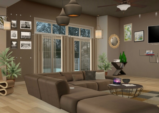 Brown touch Design Rendering