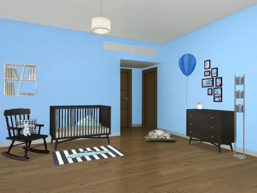 Boys baby nursery 