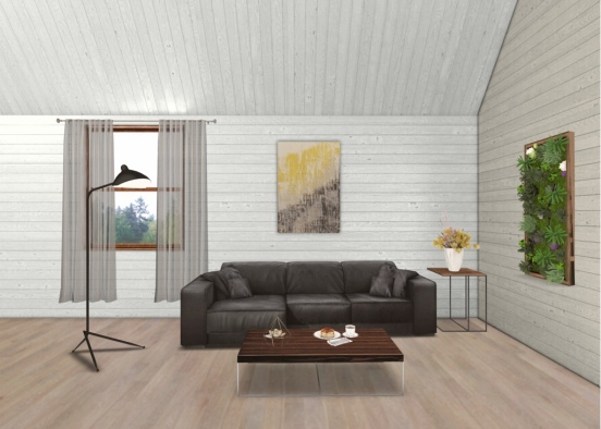 the best living room  Design Rendering