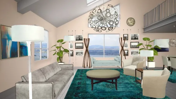 Professional interior design created with Homestyler 3D design software