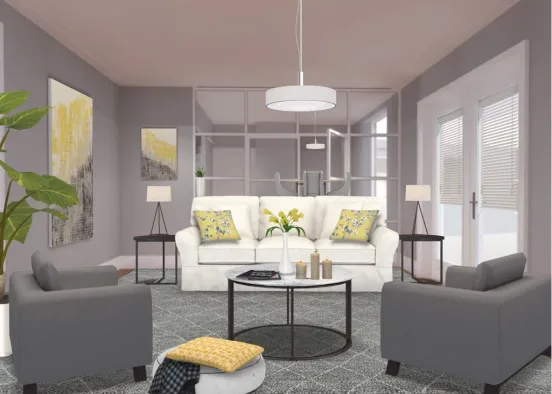#livingroom  Design Rendering