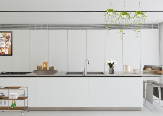 a kitchen 😚 Design Rendering