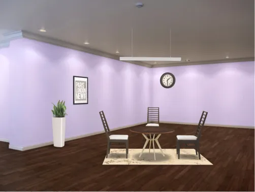 plain dining room 